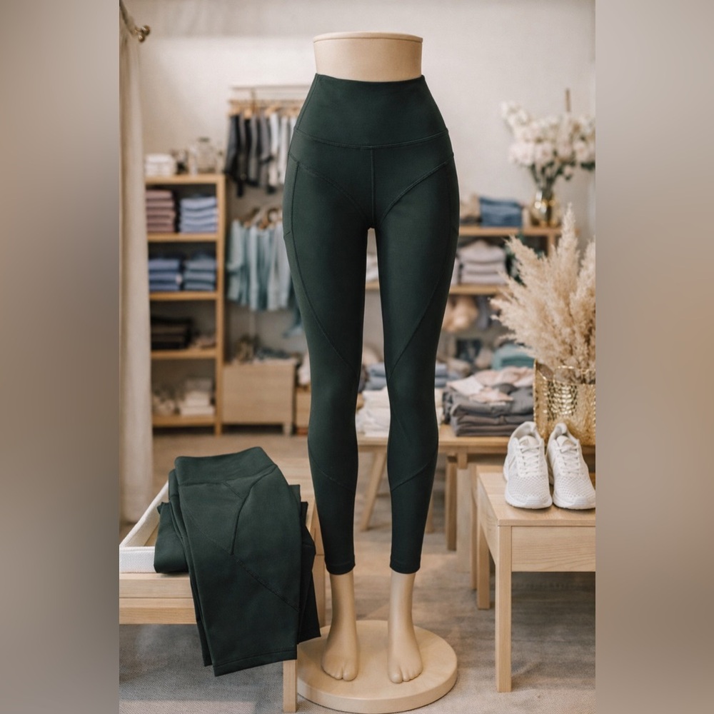 Dark Army green Leggings